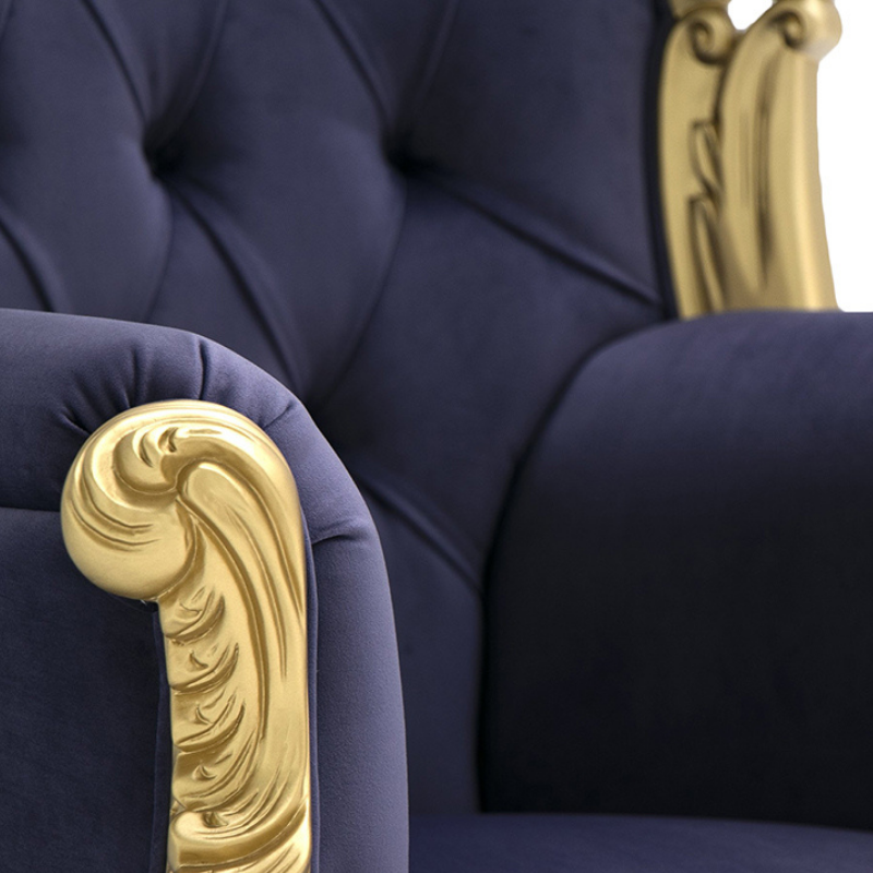 Chaise Lux Gold